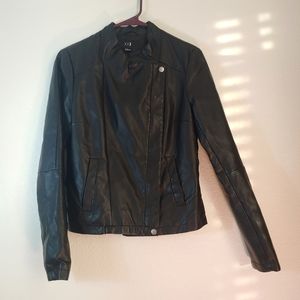 Forever 21 Faux Black Leather Jacket